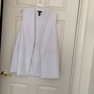 Beutiful white vest